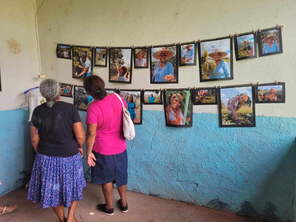 Exposição itinerante de fotografia em parceira com a Empaer homenageia agricultoras familiares