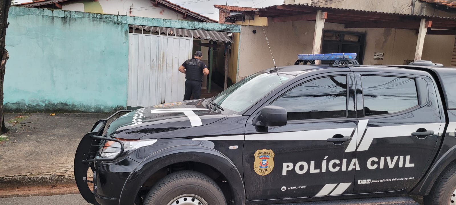 Polícia Civil cumpre mandados contra envolvidos em homicídio de pai e filha em Barra do Garças