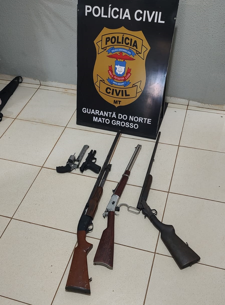 Polícia Civil prende 4 pessoas e apreende armas após conflito com destruição de casas e desaparecimento