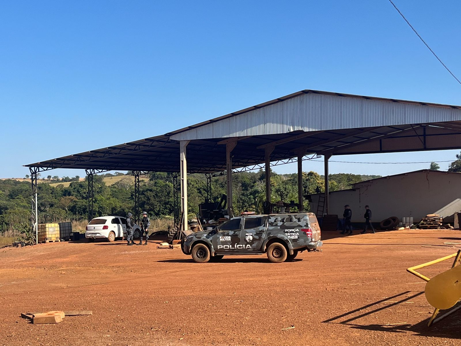 Polícia Militar frustra mais uma invasão a propriedade rural no interior de MT