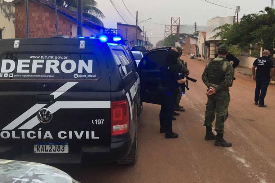 Polícia Civil retira de circulação 1,3 tonelada de drogas na região de fronteira de MT com a Bolívia