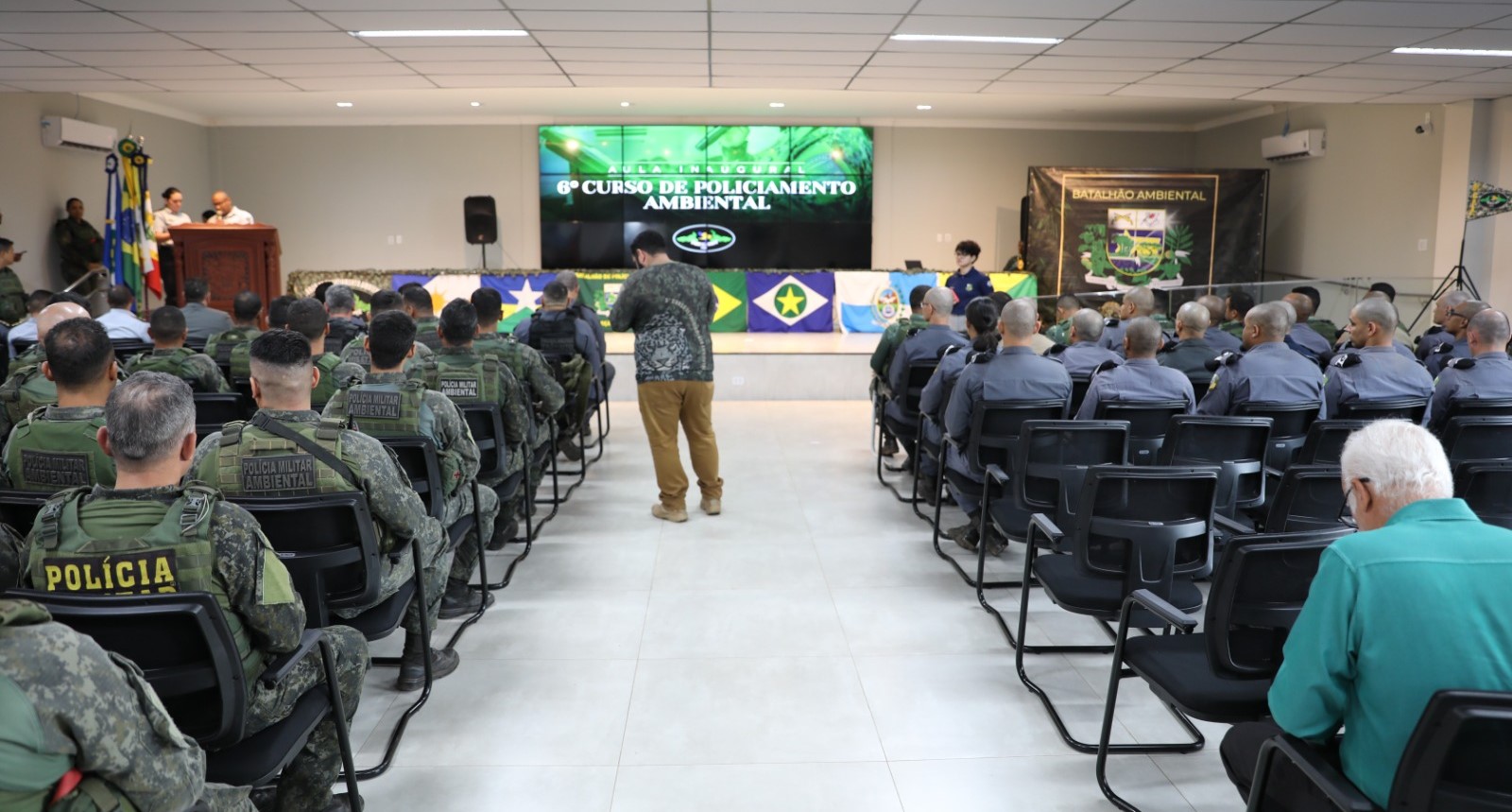 Polícia Militar inicia 6º Curso de Policiamento Ambiental para militares de MT e outros 4 Estados