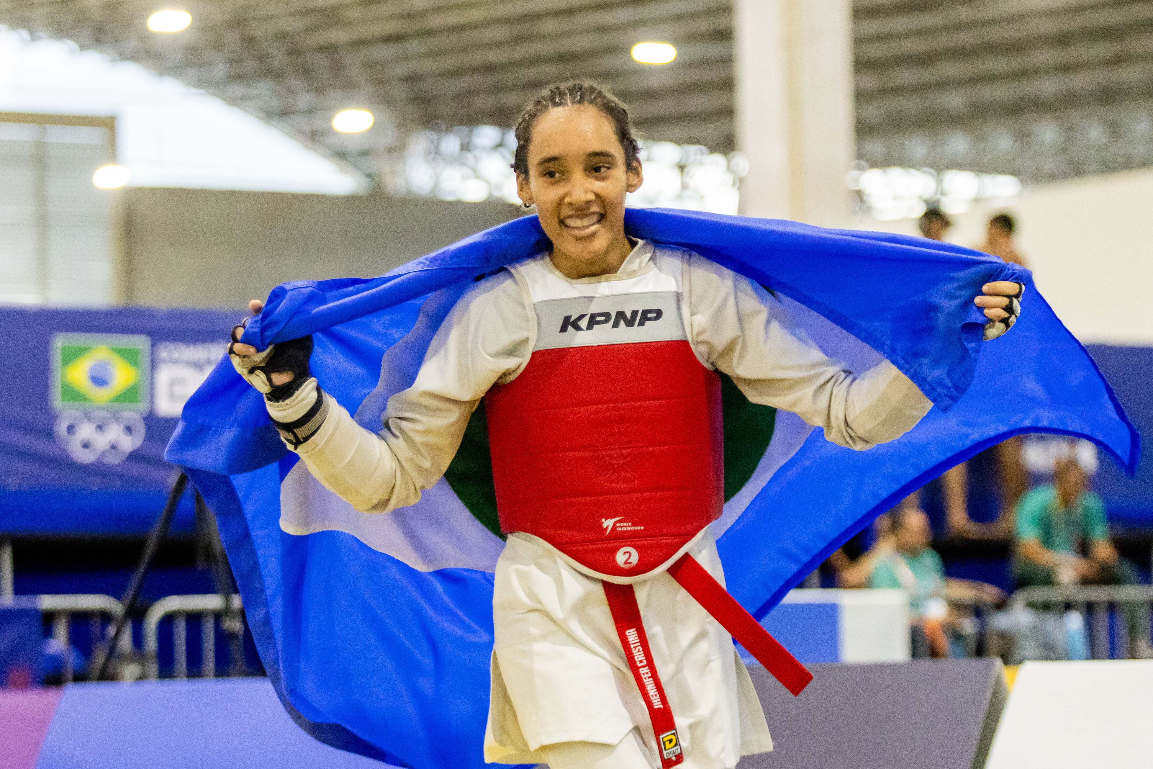 Inspirada por atleta olímpica de MT, estudante conquista ouro nos Jogos da Juventude em João Pessoa