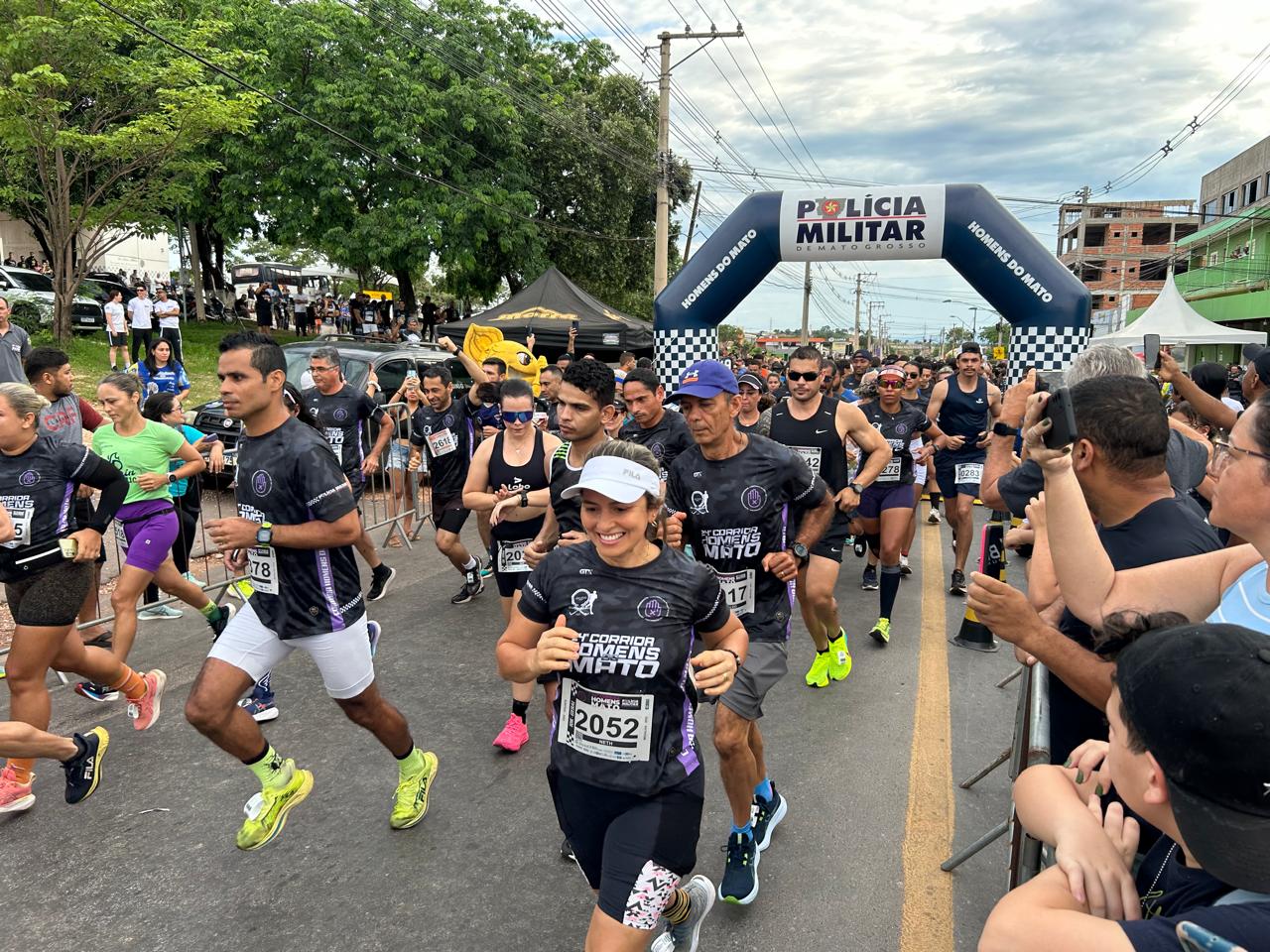 Polícia Militar reúne mais de três mil atletas na 24ª Corrida Homens do Mato em Cuiabá