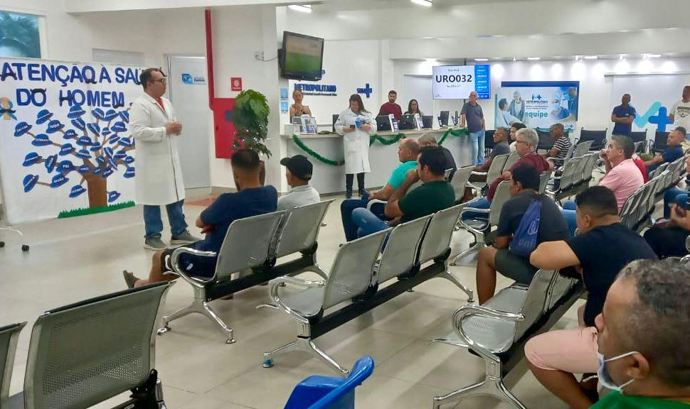 Hospital Metropolitano realizou 65 atendimentos preventivos ao câncer de próstata em mutirão