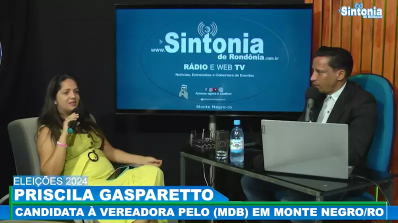 ENTREVISTA: PRISCILA GASPARETTO, CANDIDATO À VEREADORA PELO PARTIDO MOVIMENTO DEMOCRÁTICO BRASILEIRO (MDB)