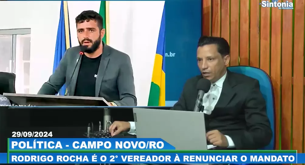 CAMPO NOVO/RO: SUPLENTE DO EX-VEREADOR RODRIGO ROCHA, PODE ASSUMIR VAGA COM APENAS 42 VOTOS