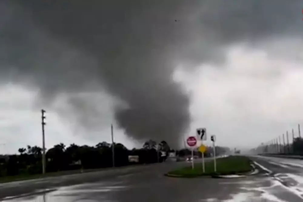 Durante passagem do Milton, tornados causam a maioria das mortes na Flórida