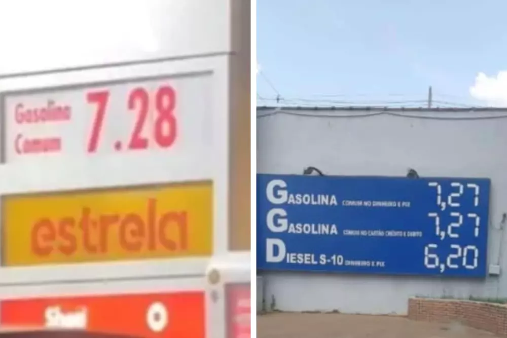 Por causa da seca, gasolina sobe para até R$ 7,28