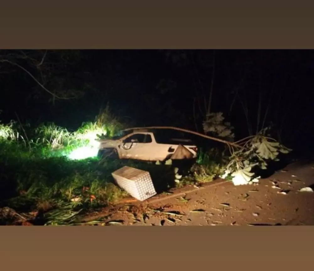 Jovem filho de empresário morre após carro captar na RO-470 entre Ouro Preto e Nova União, RO