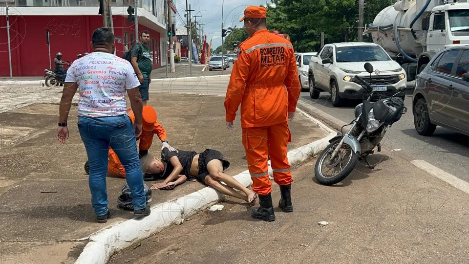 Tragédia no trânsito: Internado há uma semana, adolescente morre após ter a cabeça atingida por caminhonete