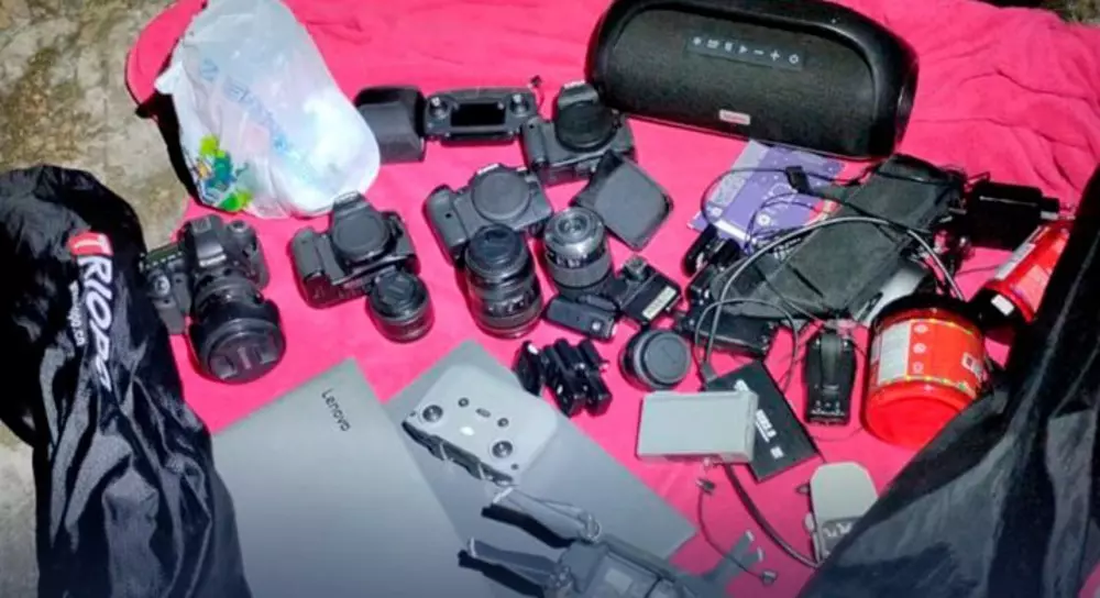 Equipamentos fotográficos são recuperados após serem furtados em Ji-Paraná