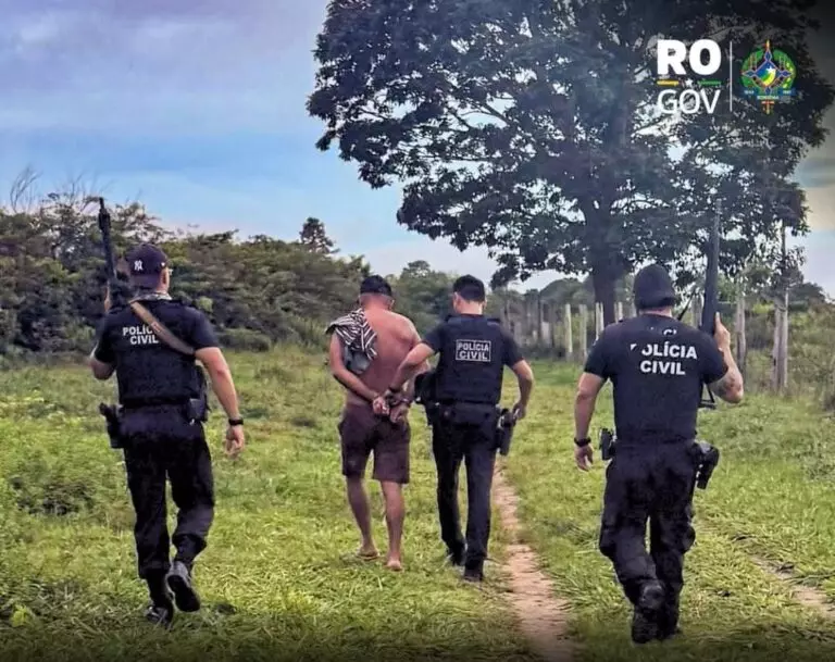 Polícia Civil cumpre mandado e prende autor de homicídio em área rural