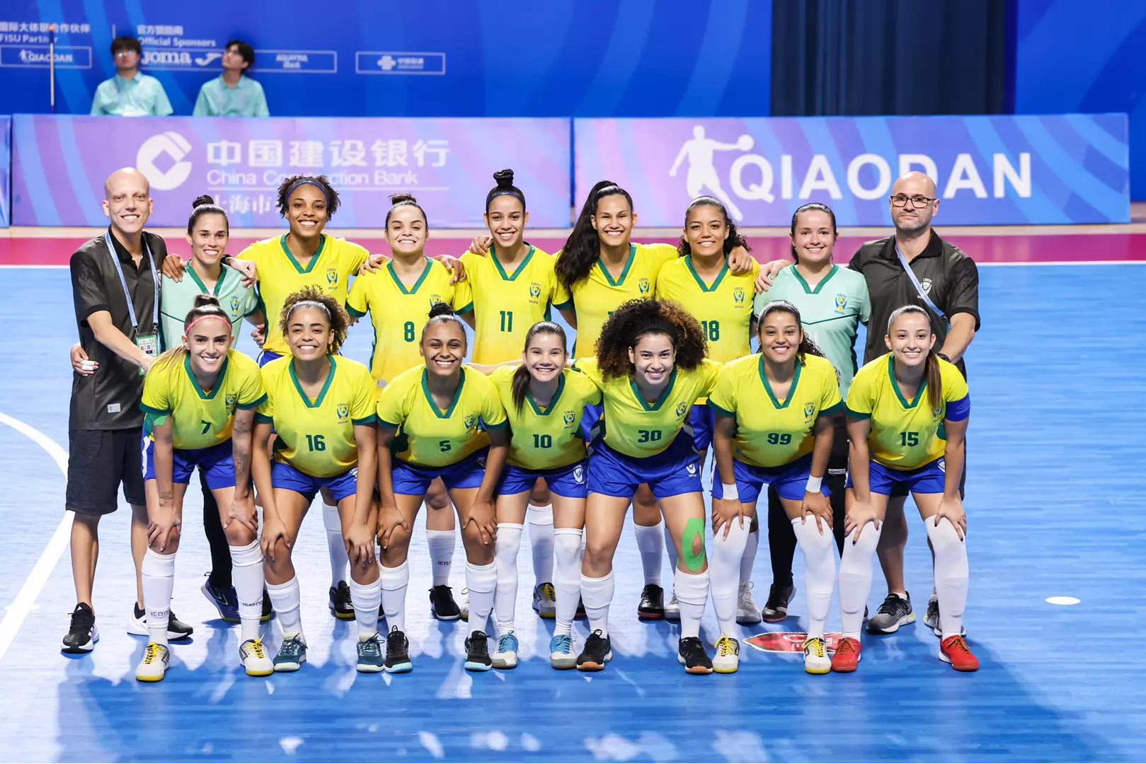 Equipe da FESU-DF conquista título mundial de futsal representando o Brasil