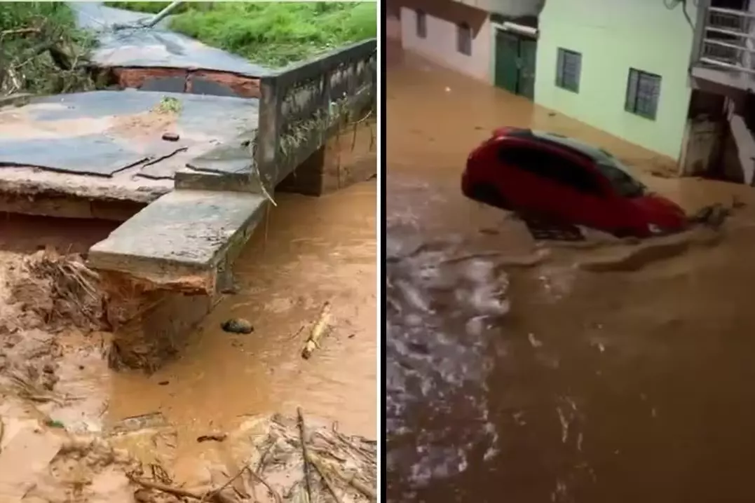 Prefeitura de Açucena pede doações após estragos provocados pela chuva