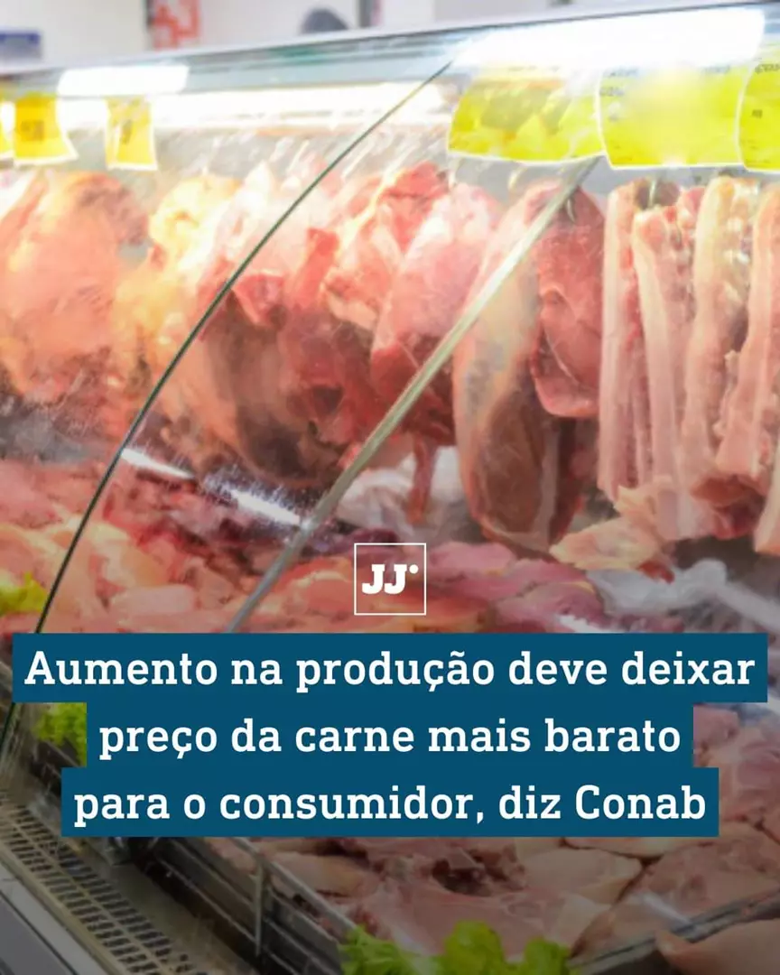 Aumento na produção deve baixar preço de carne no Brasil diz  Conab