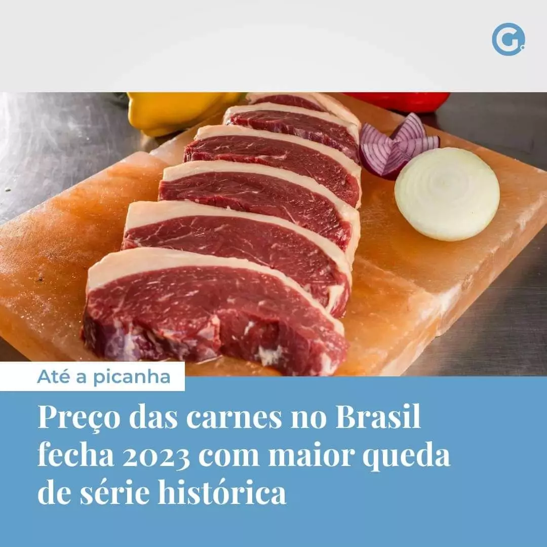 Redução do Preço de carne bovina tem queda Histórica no Brasil