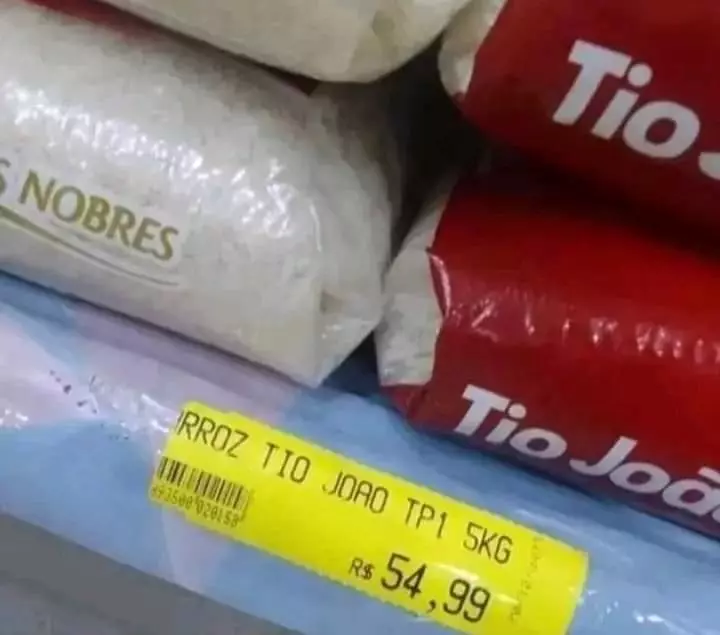 Preço do arroz dispara nos supermercados alta já chega a 16% sauba os motivos