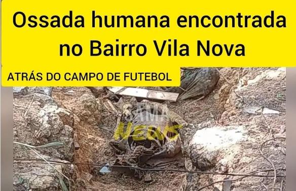 Corpo em Estado de Decomposição Encontrado Atrás do Campo no Bairro Vila Nova em São Mateus