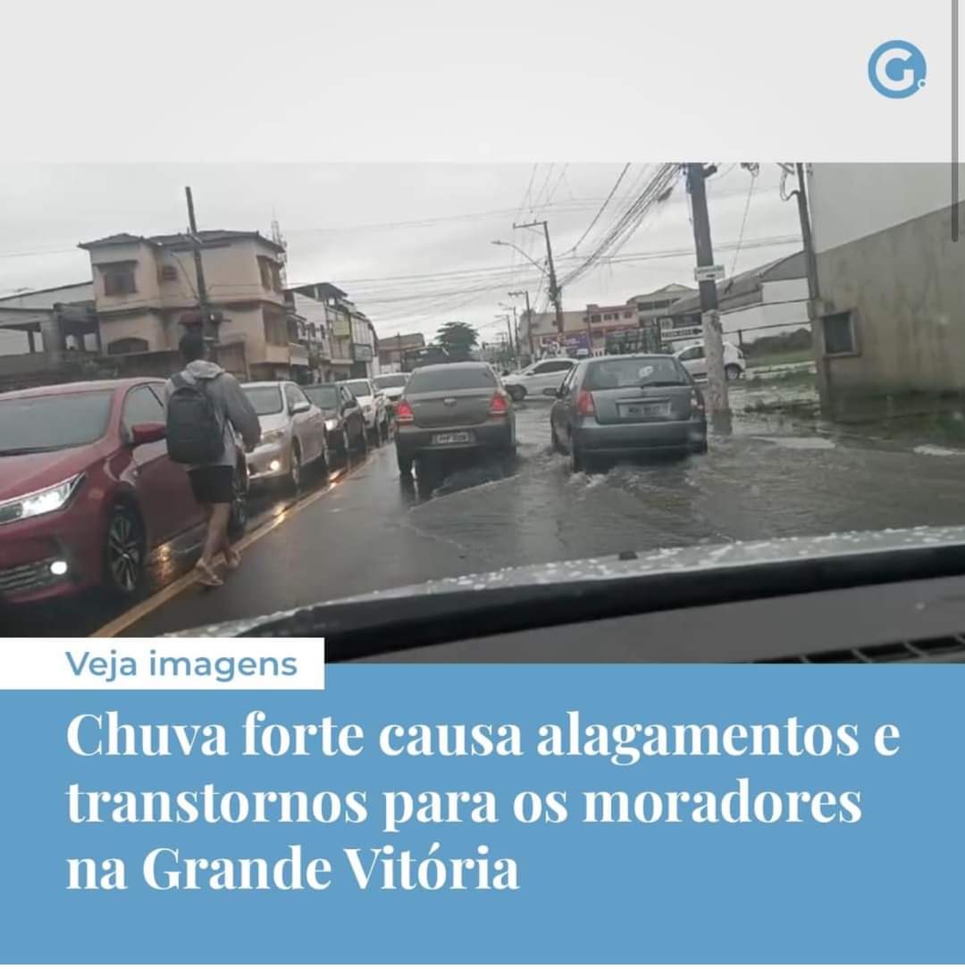 A chuva forte que cai no Espírito Santo desde o início da noite de terça-feira (29) tem causado transtornos para os moradores de gtande parte do Norte do Estado e da Grande Vitória.