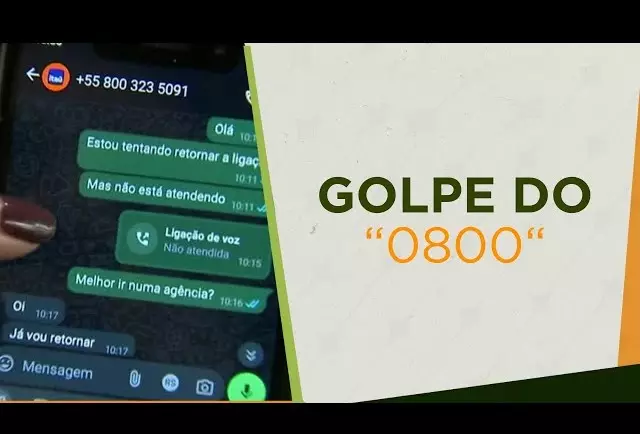 Datafolha: Brasil tem quase 4.700 tentativas de “golpe do 0800” por hora