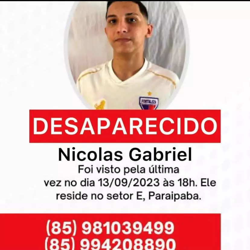 Desaparecimento de Lucas Gabriel deixa Comunidade da Paraipaba em alerta