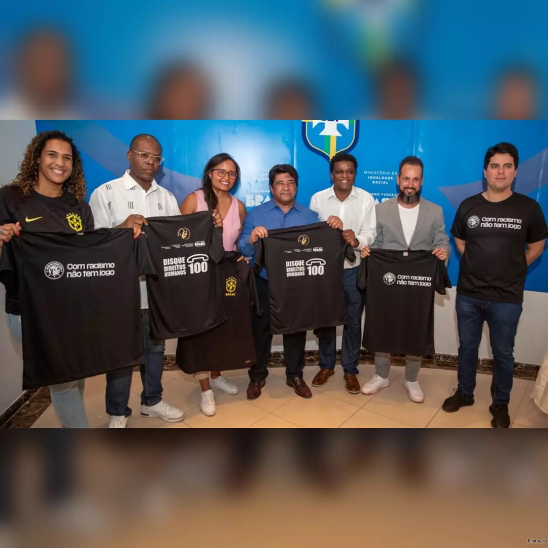 CBF faz acordo com ministérios da igualdade racial e do esporte para combater racismo no futebol