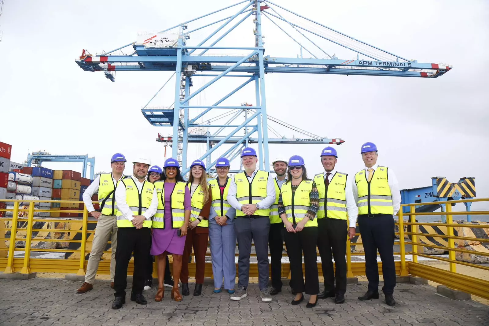 Vice-prefeito de Roterdã visita Porto do Pecém