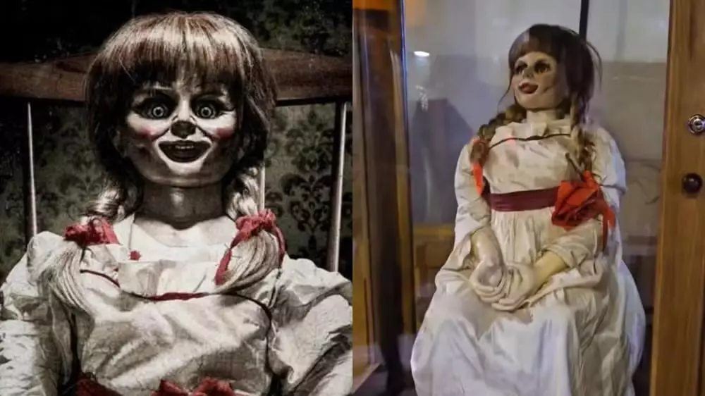 Annabelle original, usada nos filmes 'Invocação do Mal', foi queimada no incêndio em exposição da Casa Warner no Rio de Janiero