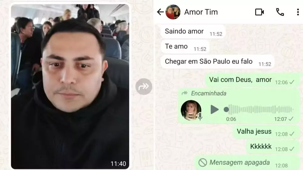 Morto na tragédia de Vinhedo enviou última mensagem à esposa no avião: 'Saindo amor, te amo'