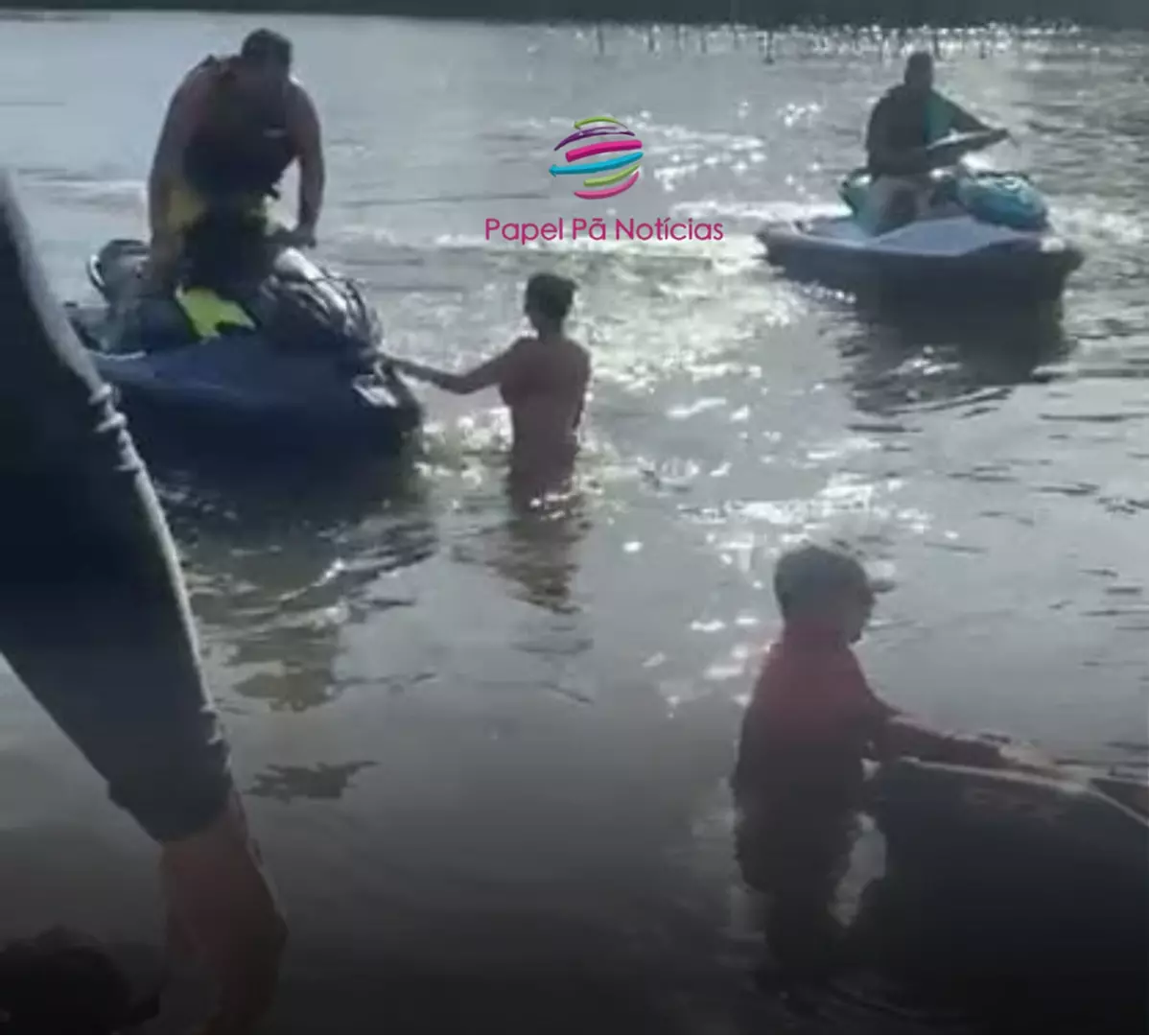 Acidente com Jetskis na lagoa da banana deixa duas mulheres feridas; socorridas para UPA do Pecém