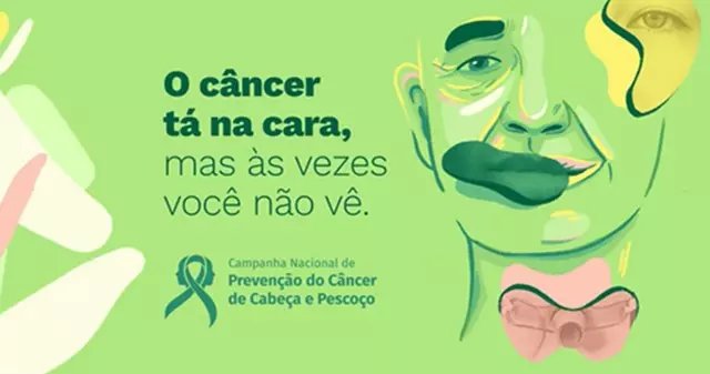 Julho Verde: campanha alerta sobre prevenção do câncer de cabeça e pescoço