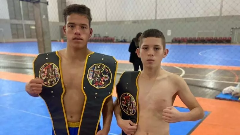 Mafrense é campeão Catarinense de Boxe Chinês, em duas categorias