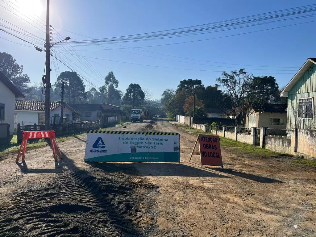 Saiba onde acontecerão as obras do esgotamento sanitário no mês de Outubro