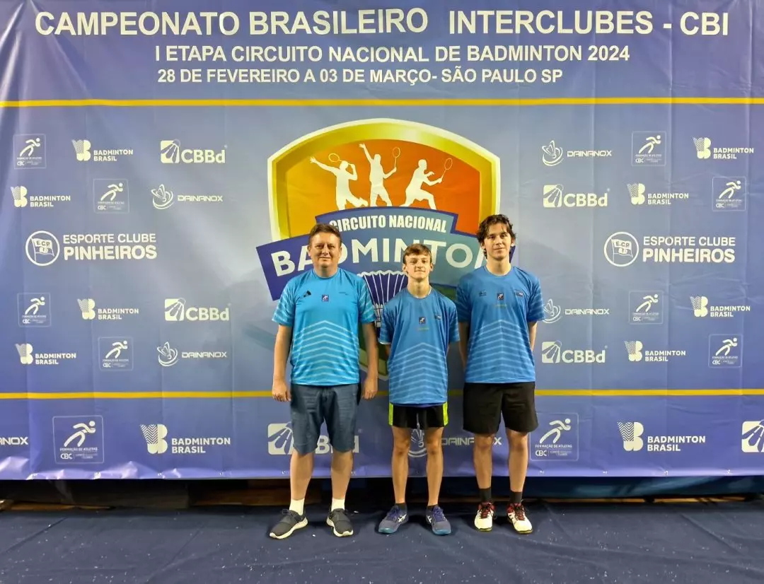 Mafrenses conquistam medalhas de prata e bronze no Nacional de Badminton