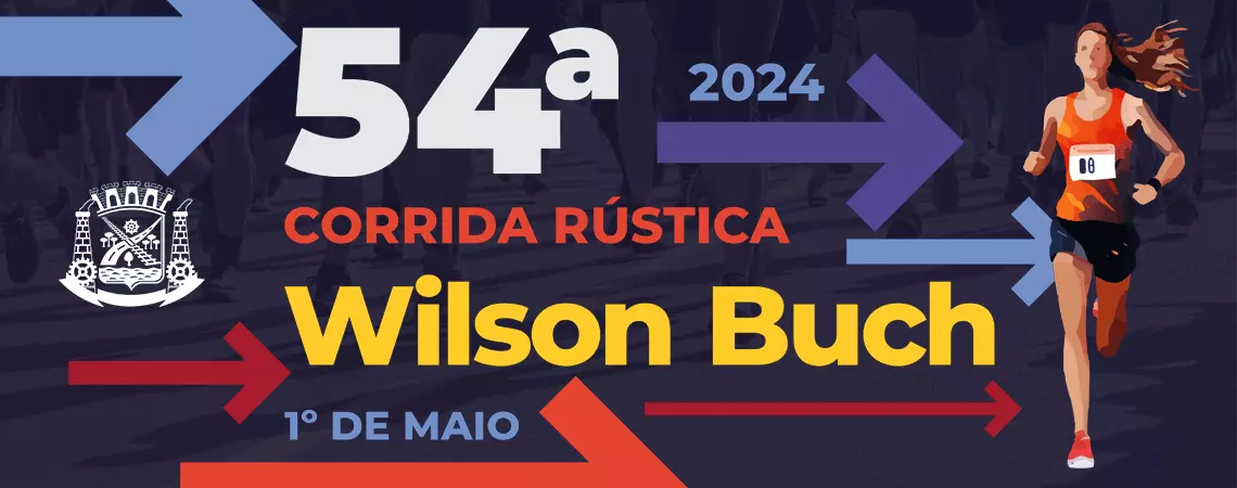 54ª Corrida Rústica 1º de Maio Wilson Buch está com inscrições abertas