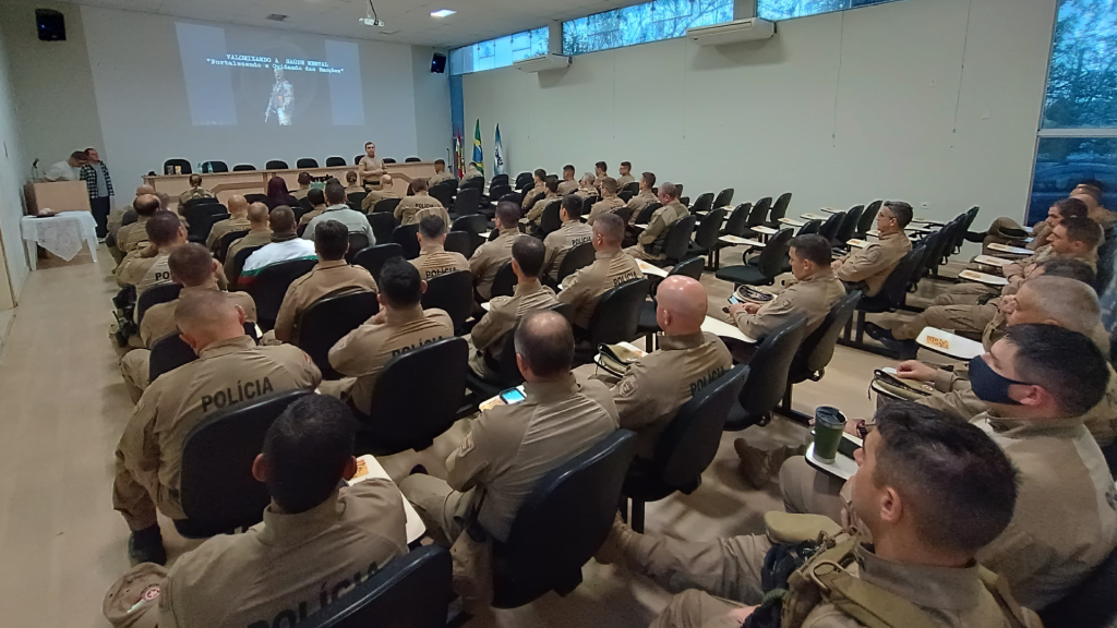 38º BPM realiza evento alusivo ao Setembro Amarelo em Mafra