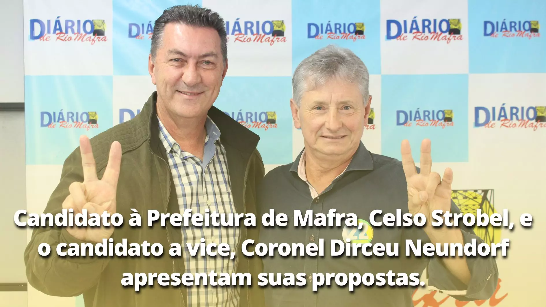 Confira as propostas do candidato à Prefeitura de Mafra, Celso Strobel