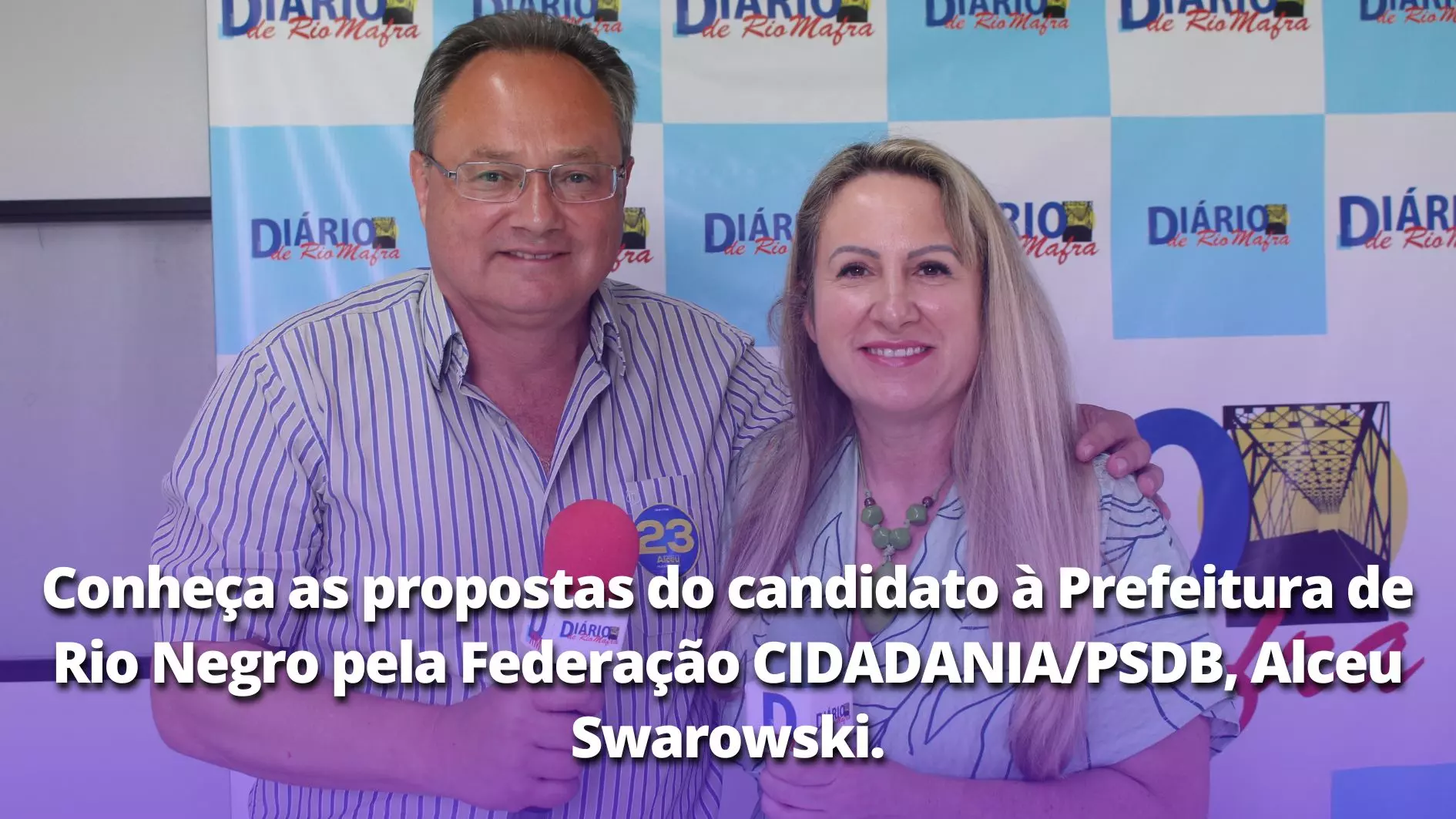 Confira as propostas do candidato à Prefeitura de Rio Negro, Alceu Swarowski