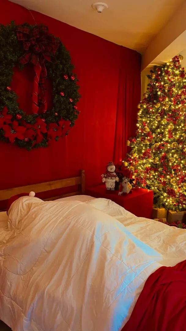 Visite o “Quarto do Papai Noel” na praça Lauro Müller