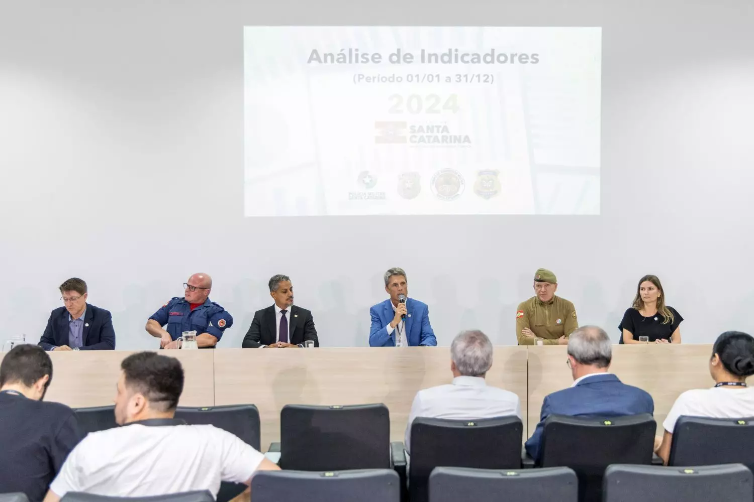 Santa Catarina registra redução em roubos, furtos e feminicídios em 2024