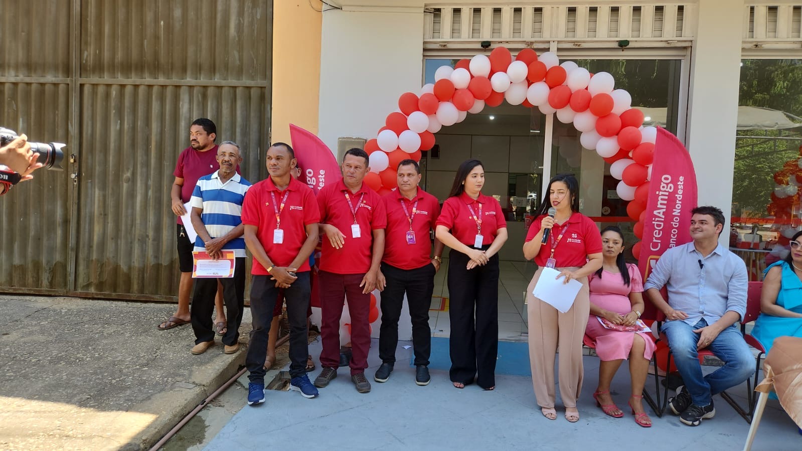 BANCO DO NORDESTE  REINAUGURA UNIDADE DO CREDI AMIGO EM PARNARAMA