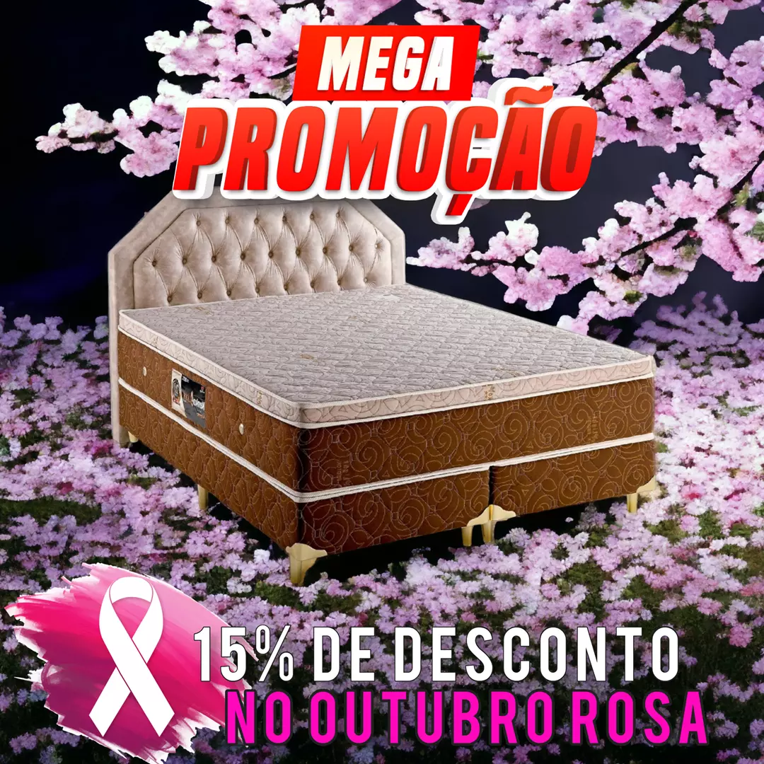 Outubro Rosa com 15%OFF: Desfrute de noites de sono revigorantes com o Colchão Magnético Kenko Light