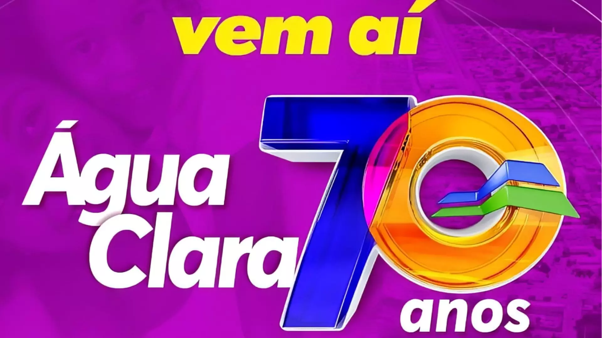 Confira a programação dos 70 ANOS de Água Clara – Prefeitura de
