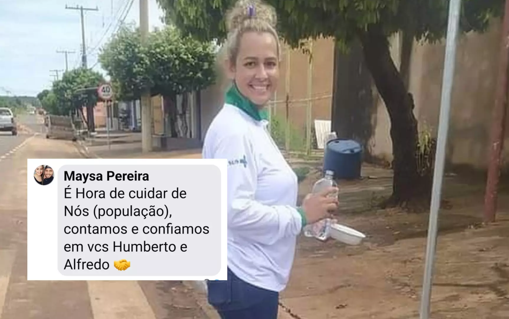 Coordenadora de Vetores demitida após protagonizar escândalo preconceituoso declara apoio a Humberto