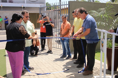 Prefeito Gustavo Medeiros inaugura nova sede da SEMED, no bairro São João