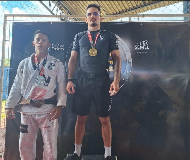 Atletas de Jiu-jitsu garantem ouro, prata e bronze no ”OPEN José de Freitas de JIU-JITSU”