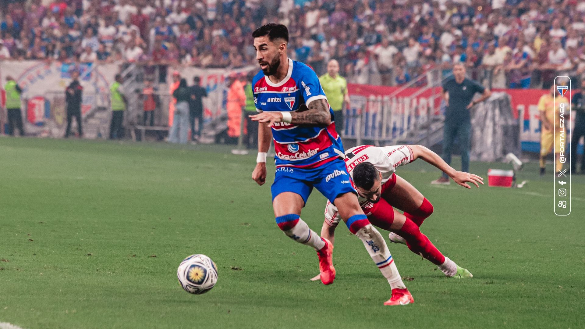 Fortaleza vence por 2x0 jogo importante contra o CRB e fica perto do título da Copa do Nordeste