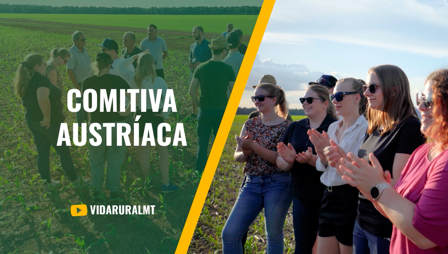 ALUNOS DE AGRONOMIA DA ÁUSTRIA CONHECEM PRODUÇÃO SUSTENTÁVEL