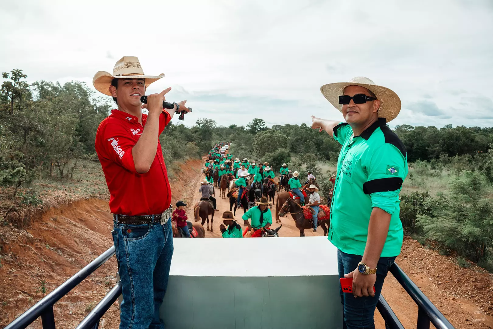 Trombas realizou a maior cavalgada de sua história